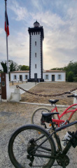 Cyclotourisme au phare de la garde