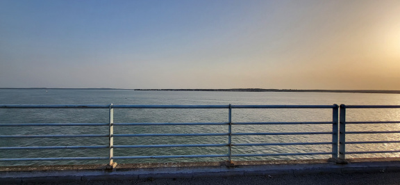 Soirée sur le viaduc