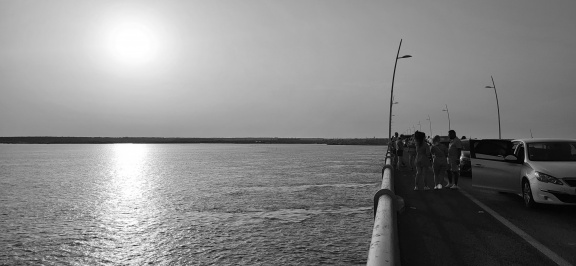 Coincés sur le viaduc