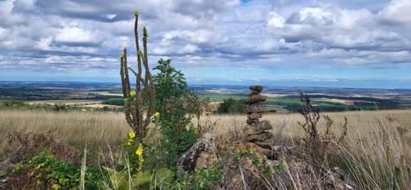 Kern. Vue vers l'est.